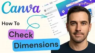 How to Check Dimensions in Canva | Canva 2025