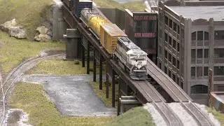 Oct 2020 Layout Update with Run-Bys - Private Model Railroad Tour (4K)