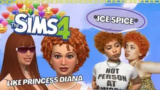 Sims 4: Creating ICE SPICE & my inner Rap Girl ERA