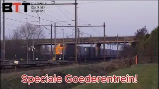 [4K] Bijzondere Treinen in Railport Brabant op 24.1.2026