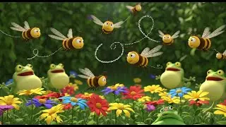 Seven Little Frogs Sing Together | Best Nursery Rhymes and Kids Songs Collectio