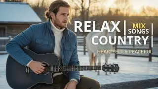 Twilight Garden Ambiance | Distant Winter Bells | calm country music for deep sleep