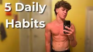5 Daily Habits That Keep My Abs Visible Year-Round Without Counting Calories | Day In The Life