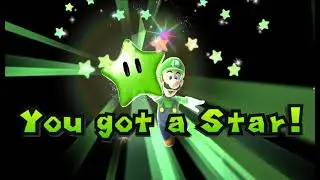 Super Mario Galaxy 2 | Flash Black Galaxy (Green Stars)