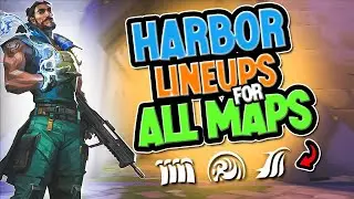 BEST HARBOR WALL LINEUPS IN ALL MAPS VALORANT GUIDE 2023