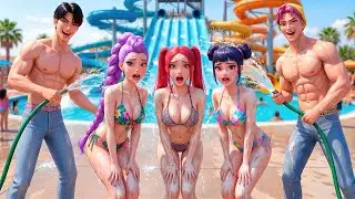 💥 Rumi & Mira Covered in Mud?! Abby × Jinu’s Brutal Judgment Shower 💦🔥 | KPOP Demon Hunters