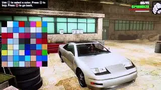 GTA San Andreas Customization Annis Euros ( Nissan 300ZX )