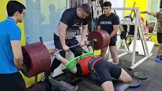 TACIR MECNUNOV 280 KQ BENCH-PRESS ȘExsi ceki 72 kq.      SLING-SHOT       ( D&uuml;nya , Avropa Champion)