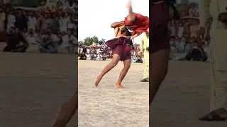 Dangerous Wrestling Malakhro - Ghulam Hussain Pathan - Murad Panhwar #malakhro #pathan #wrestling