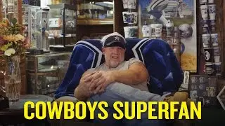 Meet the Dallas superfan whose entire home is Cowboys-themed (even the toilet)