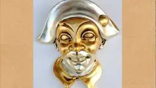 Arlecchino - Ceramica - Guerrino Lovato - Maskedart.com - ITA