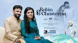 Robin weds Christeena - WEDDING CEREMONY | St. Thomas Marthoma Syrian Church, Chunakara | LIVE.