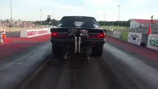 OUTLAW LIMITED STREET Steven Leerentveld Racing MUSTANG ON 7 CYLINDERS RUNNING 4.87