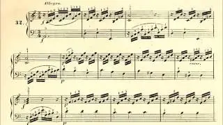 Hummel Etude in A Minor S157 No.32 (fortepiano tone)
