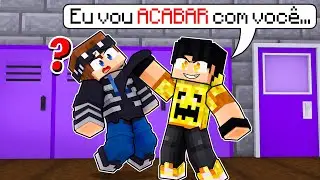 Virei o GAROTO MALVADO da ESCOLA MONSTRO no Minecraft