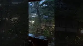 Rain. Rest. Repeat. 🌧️💤🏮 #SleepWithRain #asmrvibes