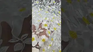 Dream Applique Net Embroidery fabric ❤️🌸✨