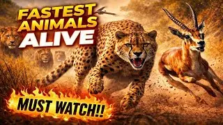 Speed vs Survival | The Fastest Animals of the Wild Savannah