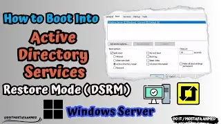 How to Boot into Active Directory Services Restore Mode (DSRM) | Step-by-Step Guide