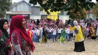 SENAM INDONESIA HEBAT & CACA MARICA | Anak-anak TK Kecamatan Tanggetada | HUT K3TK