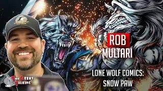 Rob Multari Lone Wolf Comics Snow Paw (2021) interview | Two Geeks Talking