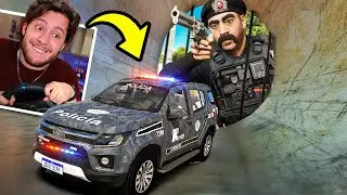 Usei MINI VIATURA para Prender Bandido no GTA 5 RP!