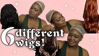 6 CHEAP WIGS! l Try-ons, Ratings, and DETAILS!