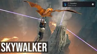 Skywalker Trophy (Keep Your Feet Off The Ground And Walls For 60 Seconds) - Star Wars Jedi Survivor