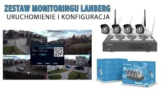 Zestaw do monitoringu Lanberg - Uruchomienie oraz podstawowa konfiguracja