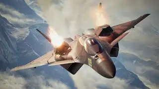 Ace combat 7 Mission 4 CFA44 Strigon Ace difficult Ost change