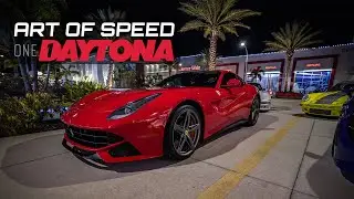 Rolex 24hrs Pre-Game Night Time Luxury Car Show