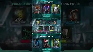 NFT Project Hive #GameFi #NFTs #BlockchainGaming #P2E #P2EGame #win2earn $HGT $IGT