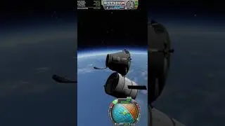 Kerbal Space Program | Soyuz 4 & 5 - 56th Anniversary - Reentry