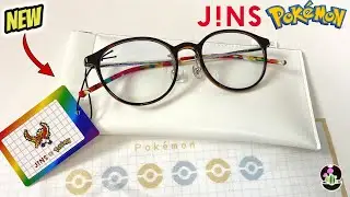 JINS sent me the NEW JINS POK&Eacute;MON MODEL Glasses!!!