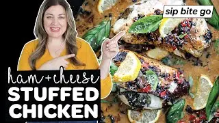 Easy Ham And Cheese Stuffed Chicken Breast