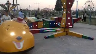 فاطمة و ذنون و حمودي و وسيم في مدينة ألعاب في الموصل