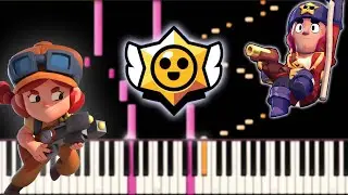 Brawl Stars - Menu Theme - Piano tutorial