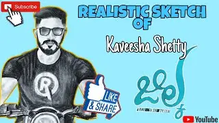 Jiilka-Movie | Realistic Sketch | Kaveesha Shetty | SJ ARTWORKS