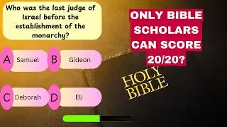 Mixed Bible Quiz Easy  Medium Hard Round Part 4