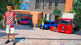 GTA V: VIDA REAL | ESSA VAI SER A MINHA MAIS NOVA CASA🔥