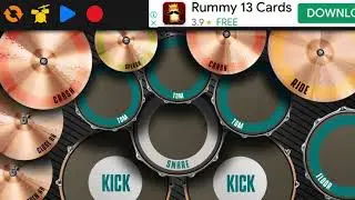 RACING TRACK BY OM DESHMUKH. APP REAL DRUM.