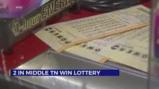 Feeling lucky? Two $50,000 Powerball tickets sold in Middle Tennessee