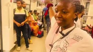 🇮🇳 First Time on PUNE METRO as a Zimbabwean Student 🇿🇼| Fast,Clean & Shocking Experience!😱😱😱