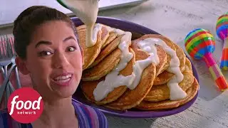 ¡El panqueque perfecto solo lo prepara Molly! | Cocina en la Granja | Food Network Latinoamérica