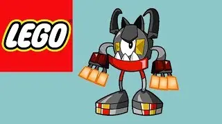 How to Build LEGO Mixels Seismo & Vulk Mix - Stop Motion Build | Bricks and Clay Play