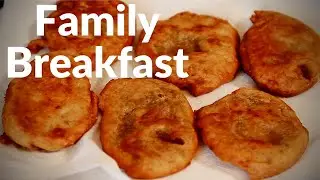 Family Breakfast Jamaican RIPE  Banana Fritters  How To Make Best Caribbean Banana Fritters #Family