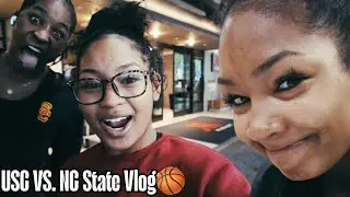 Реакция на матч Малиаса USC WBB против NC State в Шарлотте! Видео дня игры 🔥✈️🏀
