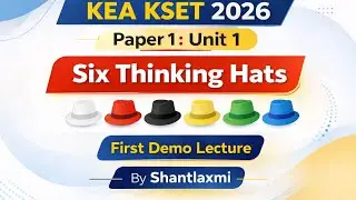 KSET2026: Paper 1: Demo Lecture by Shantlaxmi 