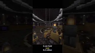 The Biggest Storage Room In Minecraft. +6.2 Million Items #minecraft