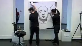 Artist uses robots to create work in Vienna, London and Berlin